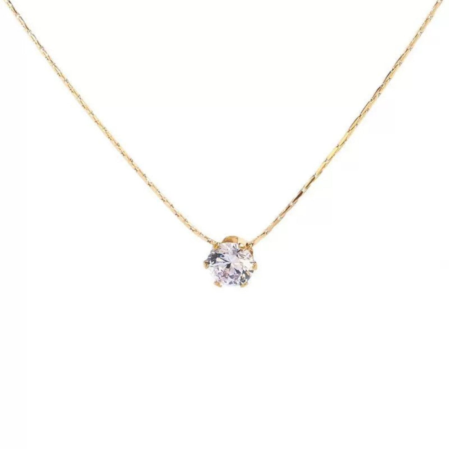 18K Gold-Plated Collarbone Necklace