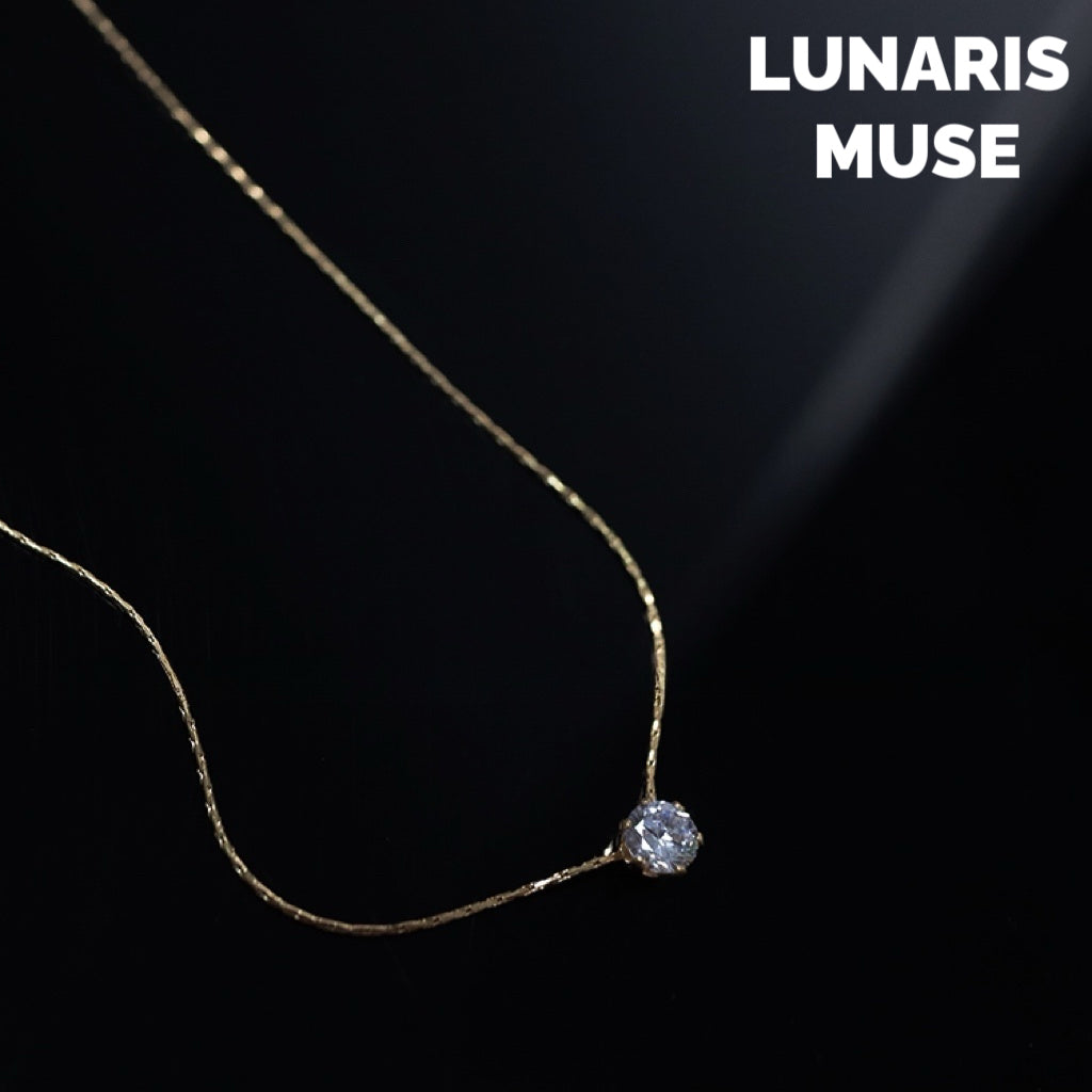 18K Gold-Plated Collarbone Necklace