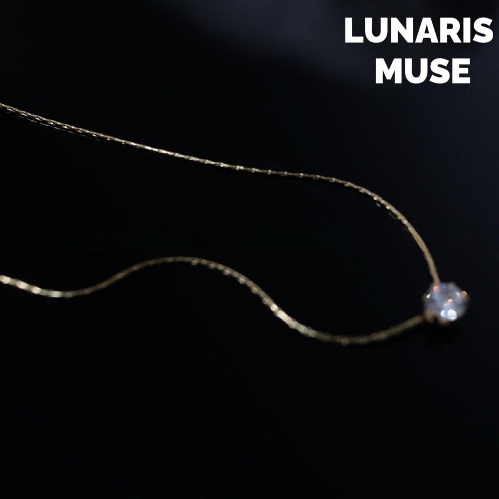 18K Gold-Plated Collarbone Necklace