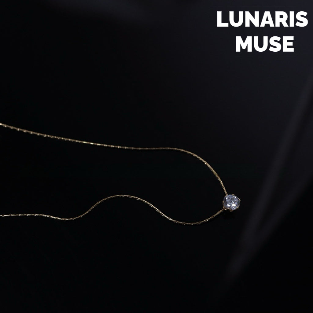 18K Gold-Plated Collarbone Necklace