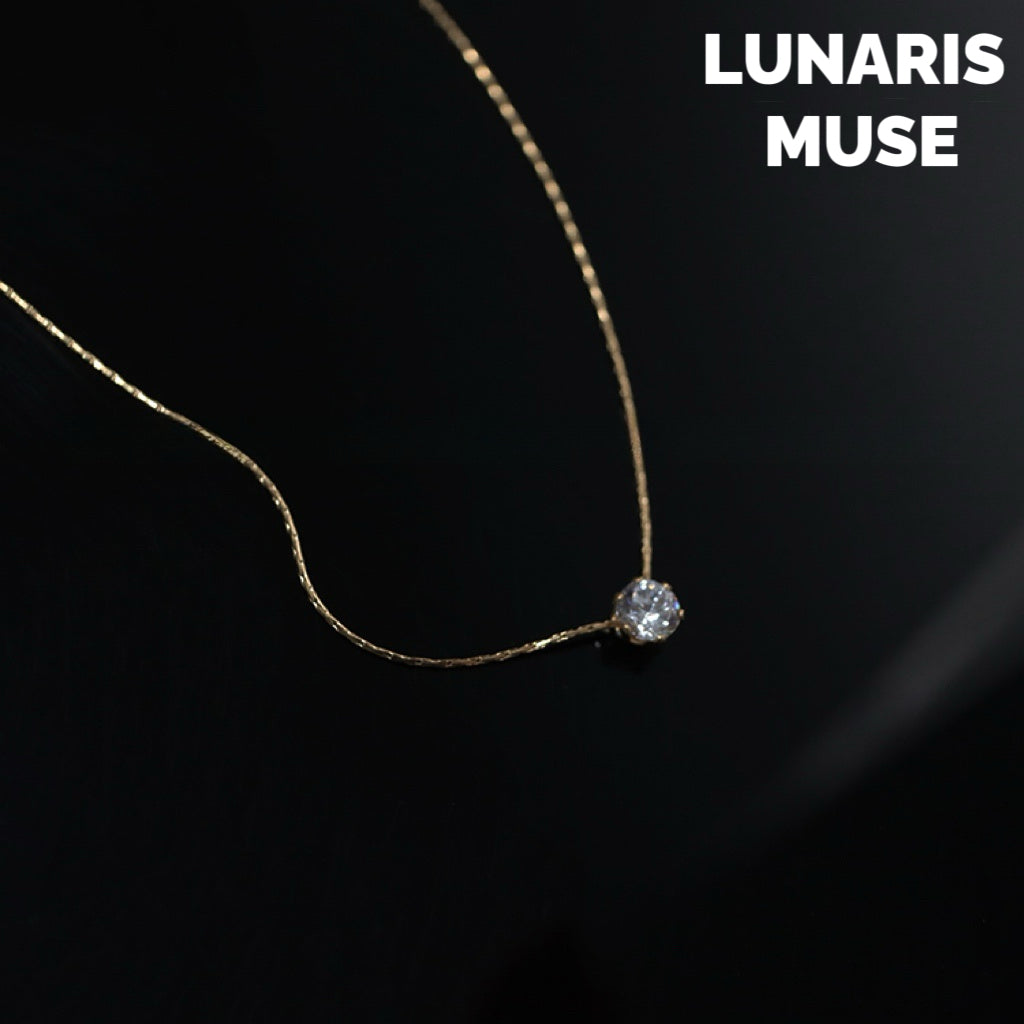 18K Gold-Plated Collarbone Necklace